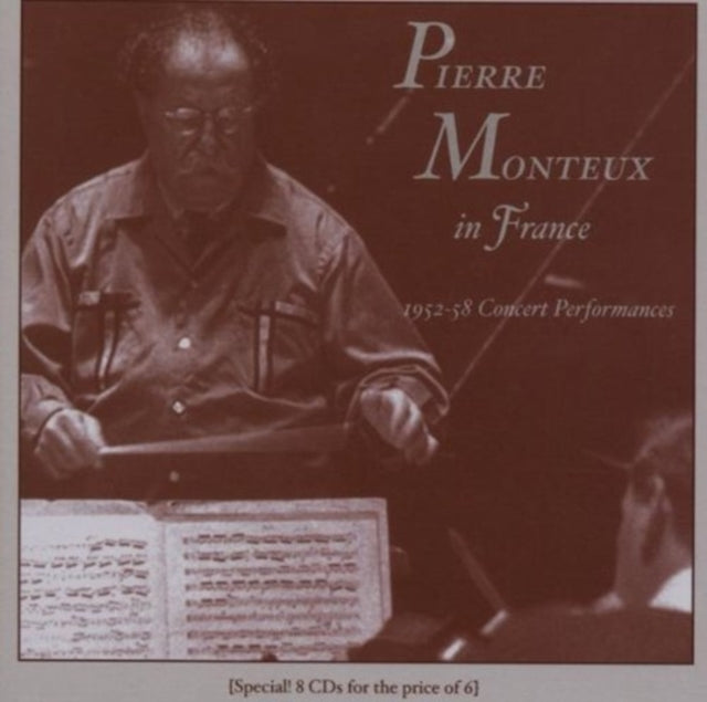 Pierre Monteux in France: 1952 - 58 Concert Performances