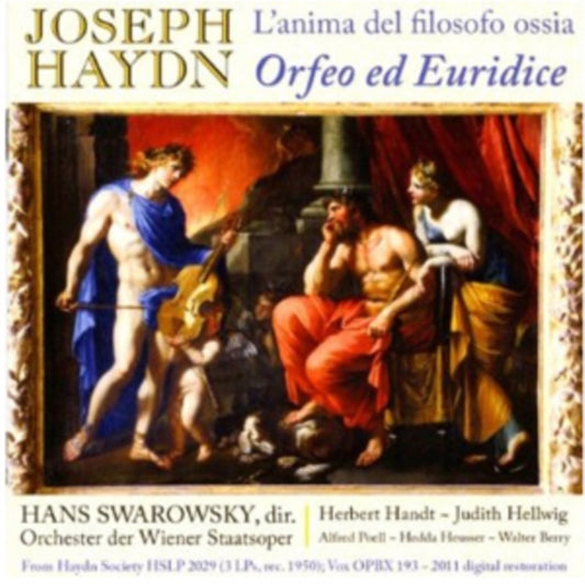 Joseph Haydn: L'anima Del Filosofo Ossia Orfeo Ed Euridice