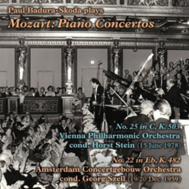 Paul Badura-Skoda Plays Mozart: Piano Concertos