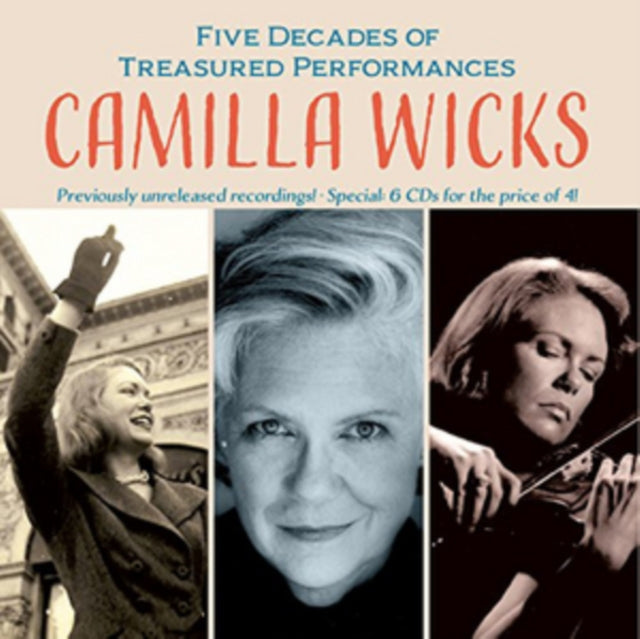 Camilla Wicks: Five Decades of Treasured Performances